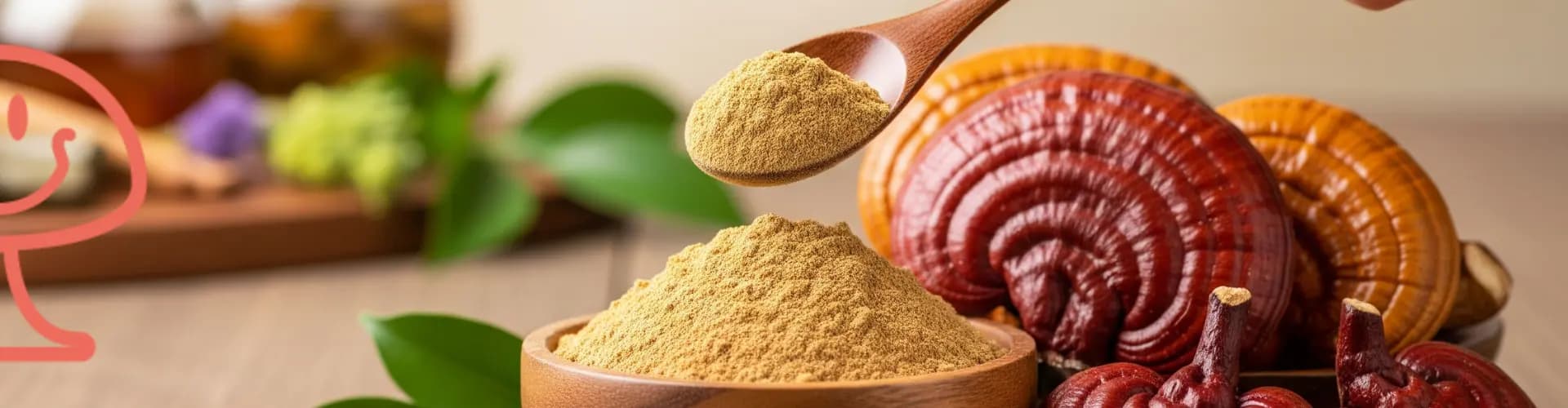 Organic Reishi Mushroom Powder