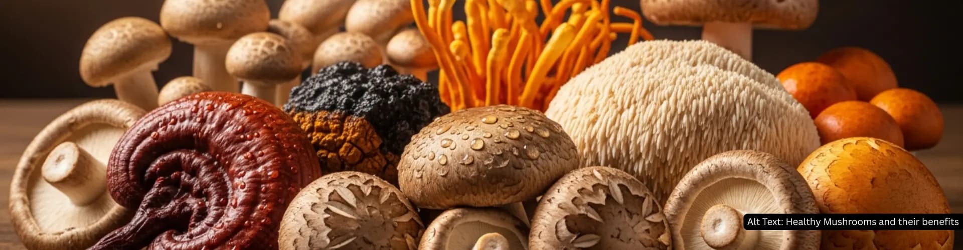 Healthy Mushrooms and their benefits